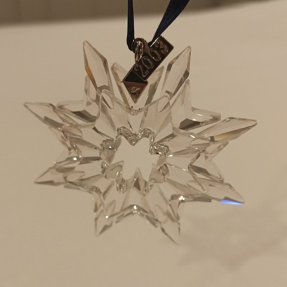 Swarovski Crystal Snowflake Ornament